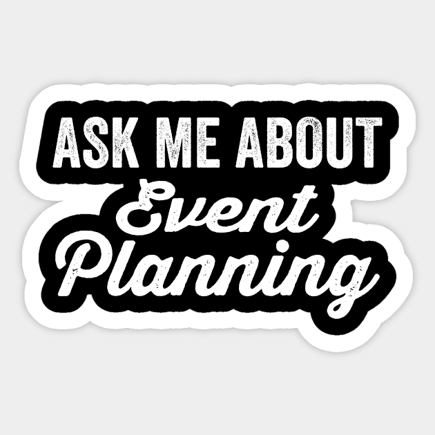 Event Planning Sticker by HaroonMHQ